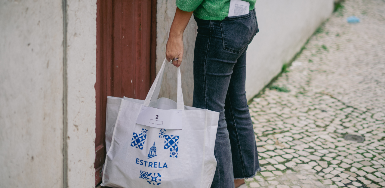 Entrega dos cabazes de Natal