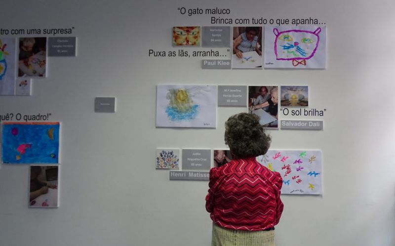 Mês do Idoso – Casa cheia na inauguração das exposições na Academia Estrela