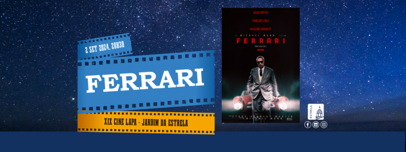 Ferrari no Cinelapa a 2 de setembro