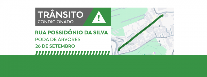 Podas - Rua Possidónio da Silva