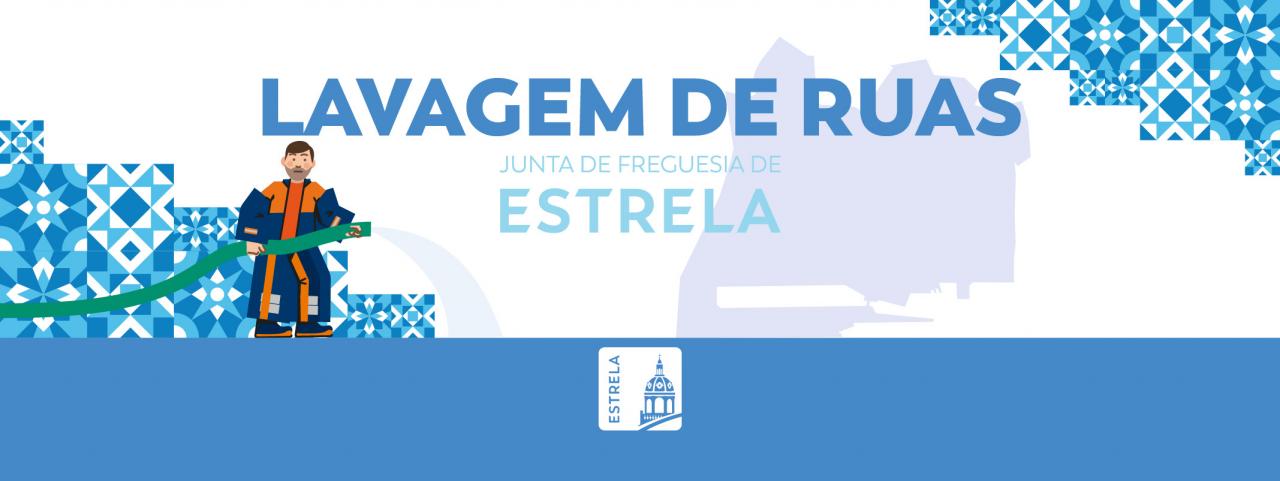 Lavagem de Ruas - Planeamento Freguesia de Estrela