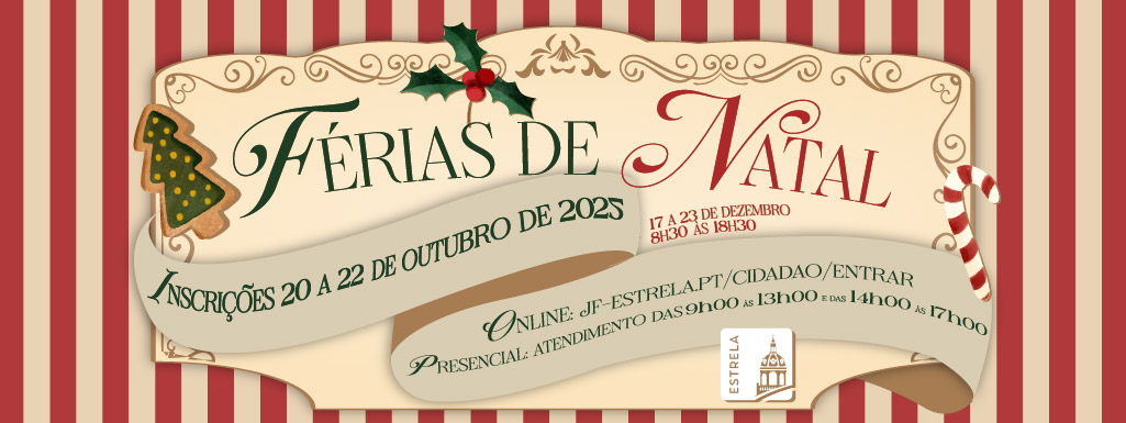 Inscrições Férias de Natal