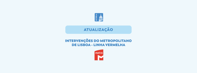 Atualiza&ccedil;&atilde;o Obras do Metropolitano de Lisboa