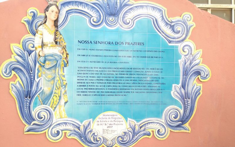 Procissão e Inauguração do Painel de Azulejos na Fonte Santa