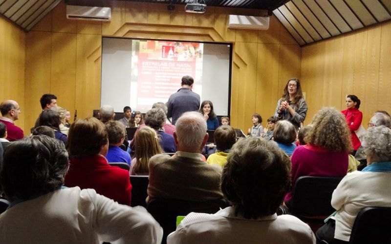Tocam os trompetes, lançam-se as vozes: é Natal no Auditório Estrela!