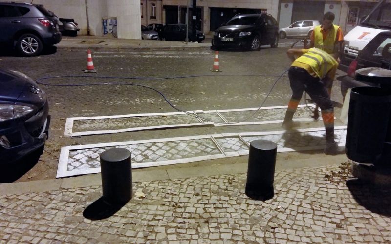 Campanha de Manutenção de Passadeiras na Estrela