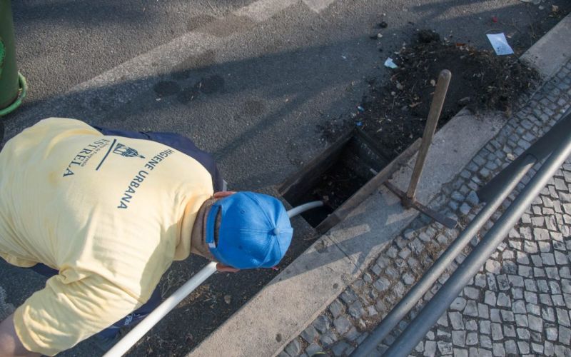 Prevenção|Plano de limpeza das sarjetas na Estrela