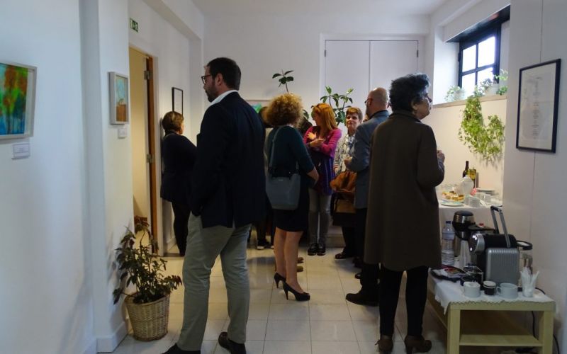 Inauguração da Mostra de Pintura e Poesia “Árvores”