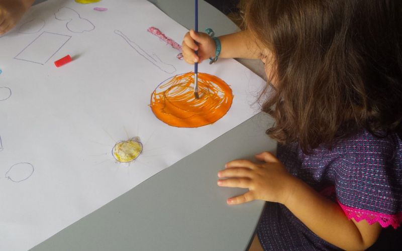 Manhãs D’ Encantar e Colorir na Biblioteca da Academia