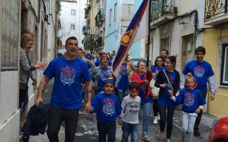 A Junta convidou a comunidade e a madragoa esteve em festa