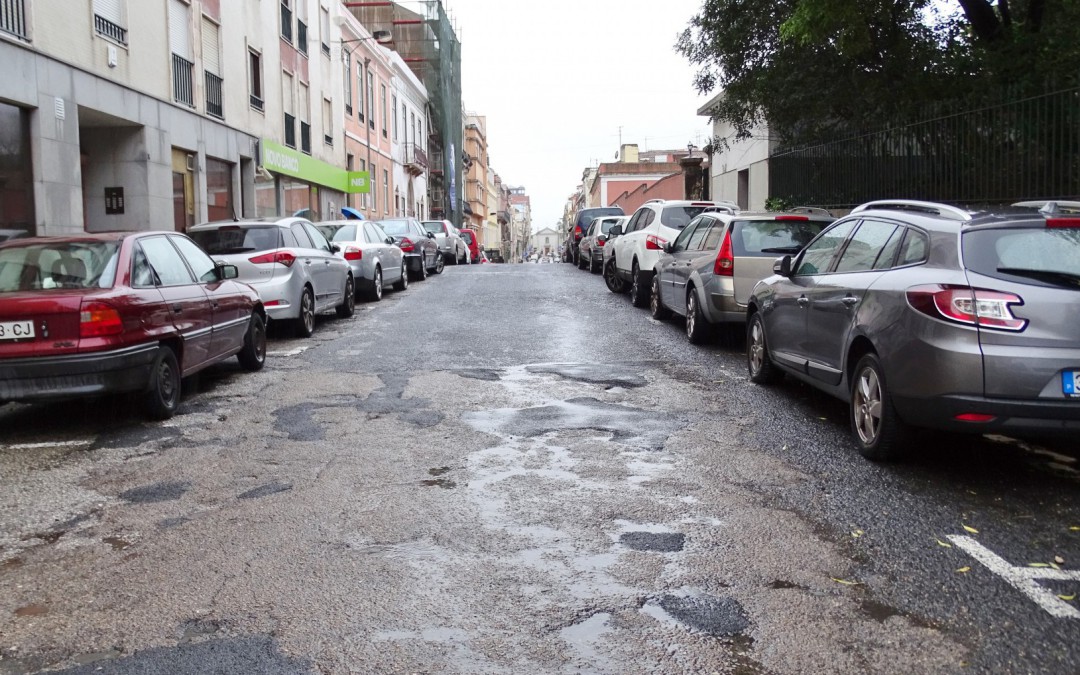 R. de São Bernardo Repavimentada