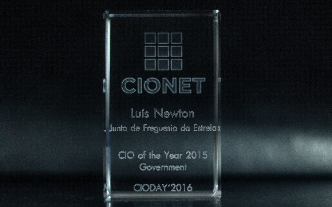 Luís Newton, CIO do ano 2015 em Portugal