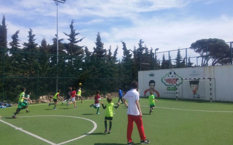 Grande entusiasmo pelo desporto-rei com a Clínica de Futebol