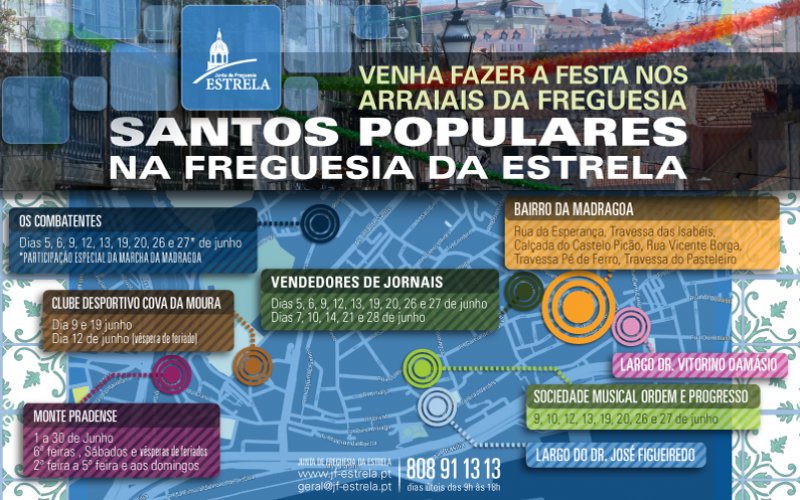 Santos Populares na Freguesia da Estrela