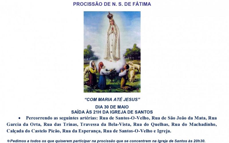Procissão de Nossa Sra. de Fátima