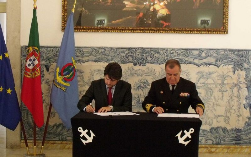 Protocolo de Cooperação com o Instituto Hidrográfico