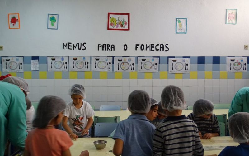 Workshop de massas frescas na Escola 72