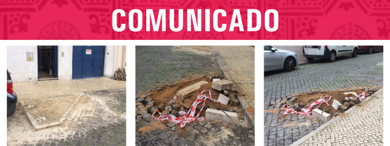 Atos de vandalismo de destruição do espaço público