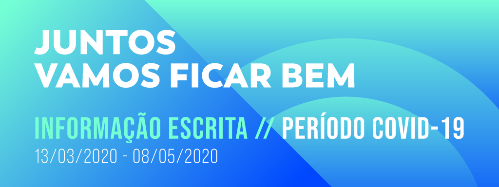 JUNTOS VAMOS FICAR BEM