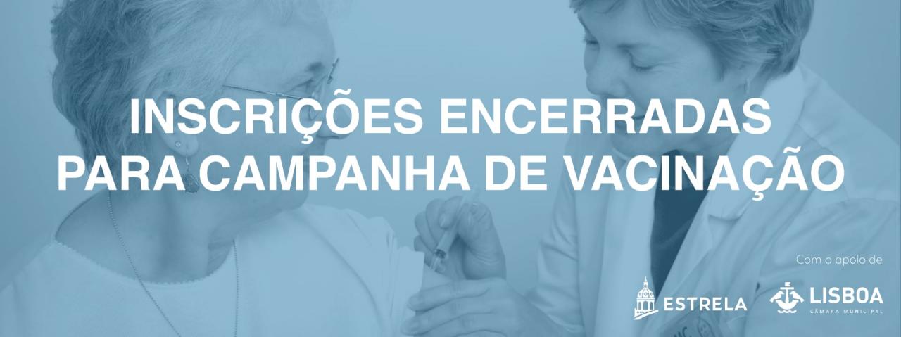 Encerraram as inscrições para a campanha de vacinação