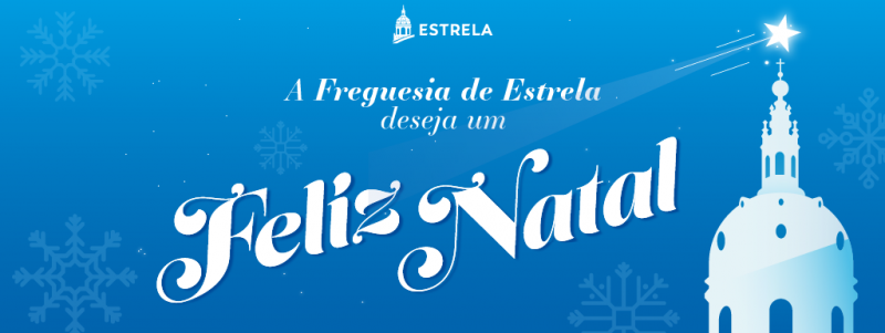 Freguesia de Estrela deseja um Feliz Natal