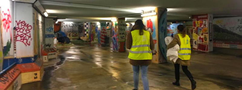 JFE promove Ação de Sensibilização à população sem abrigo perante a Vaga de Frio