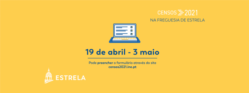 Apoio no preenchimento dos Censos 2021 na Estrela