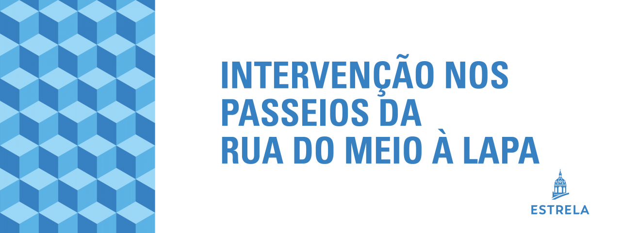 Requalificação dos passeios da Rua do Meio à Lapa