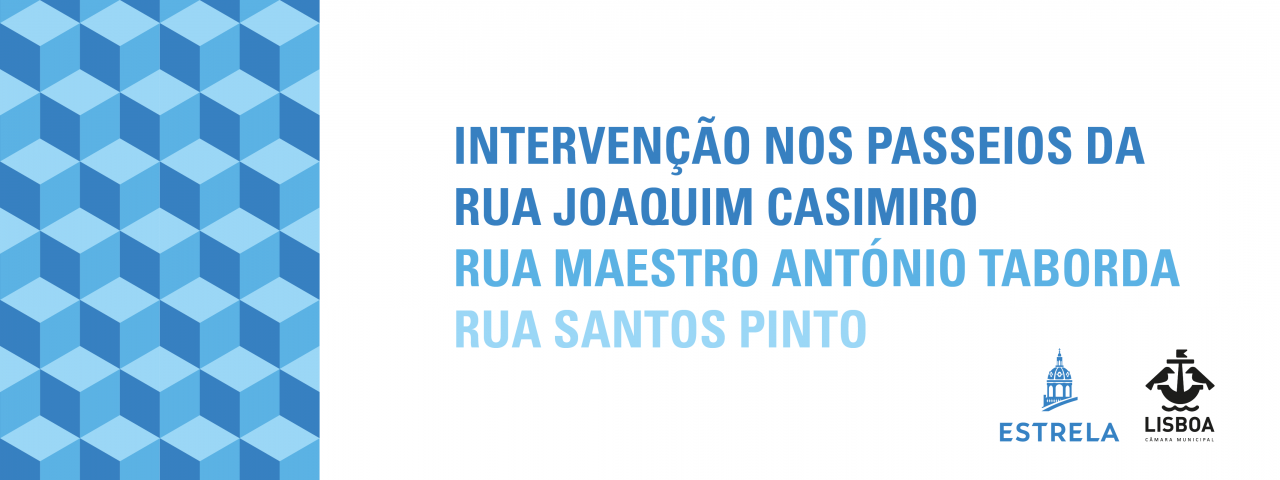 Requalificação dos passeios da Rua Joaquim Casimiro, Rua Maestro António Taborda e Rua Santos Pinto