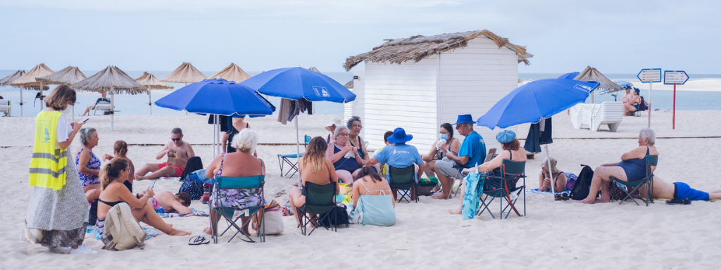 Praia Estrela Sénior, uma semana de sol e convívio