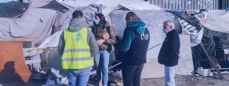 Ação de Sensibilização às Pessoas em Situação de Sem Abrigo
