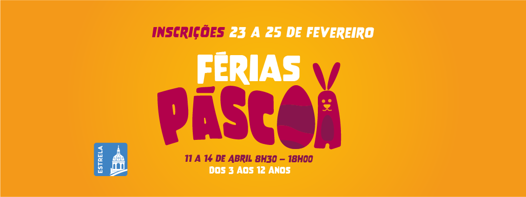 Inscrições para as Férias da Páscoa 