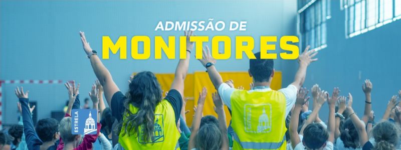 Inscrições de Monitores para as Férias de Natal