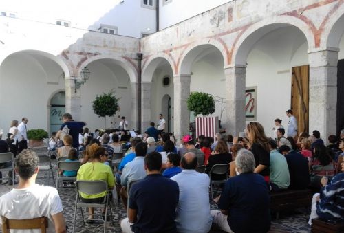 Concerto da Banda Juvenil Guilherme Cossoul no Museu da Marioneta