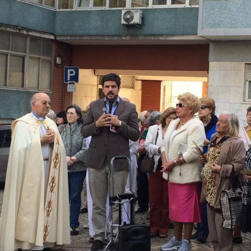 Procissão e Inauguração do Painel de Azulejos na Fonte Santa