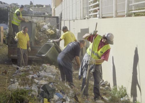Higiene Urbana |Profunda Intervenção nas traseiras do Ceuta Sul
