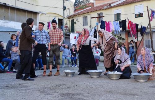 O Teatro saiu à rua, numa perfeita simbiose entre Cultura e Comunidade
