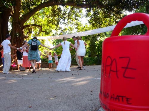 Campanha “No Hate|Não Ódio” no Jardim da Estrela