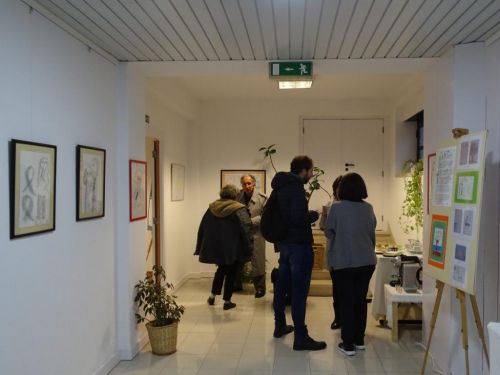Inauguração da Exposição “Do Zero ao Infinito: Traços e Palavras”